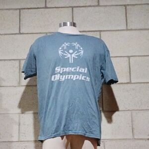 Savvy Special Olympics Blue Men's Shirt Size XL